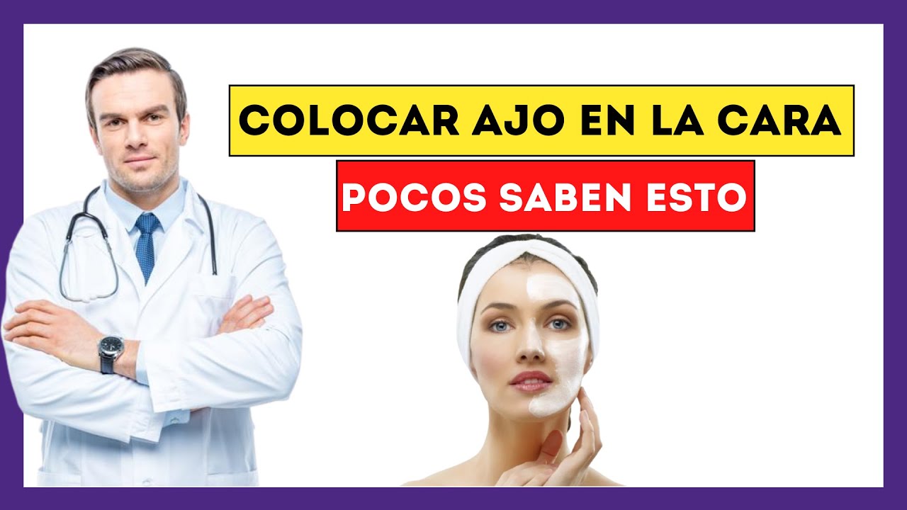 el ajo es bueno para las manchas dela cara