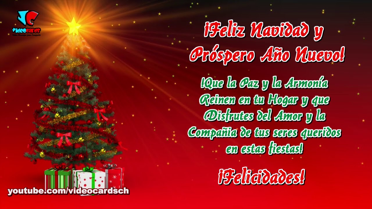 frases para desear feliz navidad y prospero año nuevo