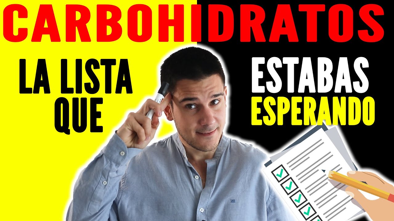 lista de alimentos con hidratos de carbono simples