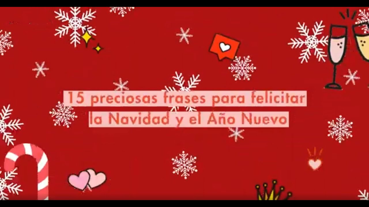 mensajes para felicitar la navidad y el año nuevo