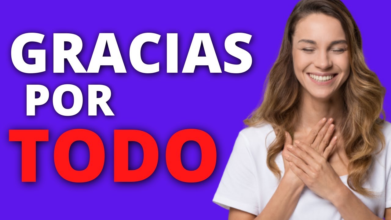 palabras de agradecimiento a un grupo de personas
