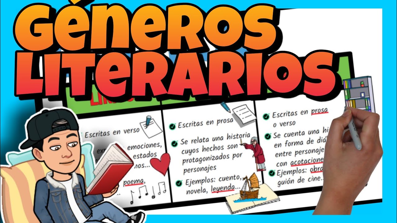 que es un genero literario y cuales son