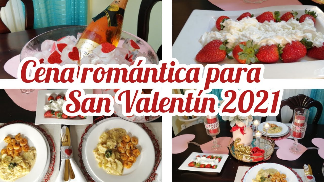 cena romantica para mi novio el 14 de febrero