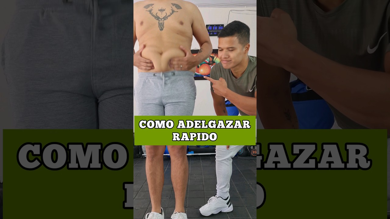 como bajar de peso rapido en casa sin dietas