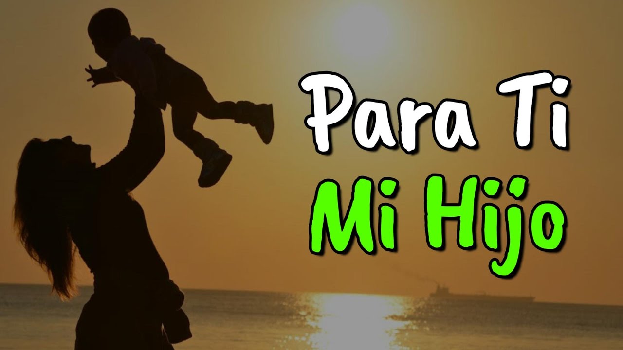 frases de una madre para su hijo varon