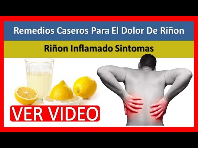 remedios caseros para curar infeccion en los riñones