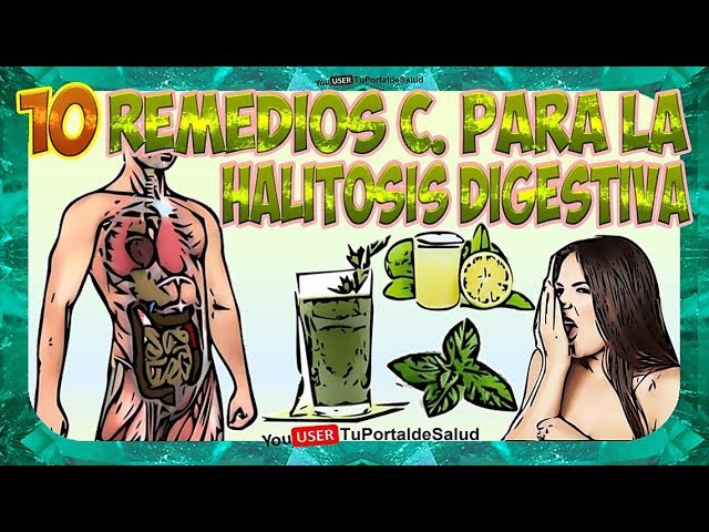 remedios caseros para el mal aliento por problemas estomacales
